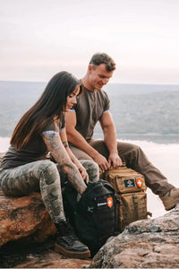 Outdoor-Rucksack mit 45 Liter Fassungsvermögen von Edelvetica, ideal für Wandern und Outdoor-Aktivitäten. Dieser robuste und funktionelle Rucksack bietet genügend Platz und Organisation für alle notwendigen Gegenstände. Er kombiniert Komfort mit langlebigem Design, geeignet für Abenteuer in der Natur.