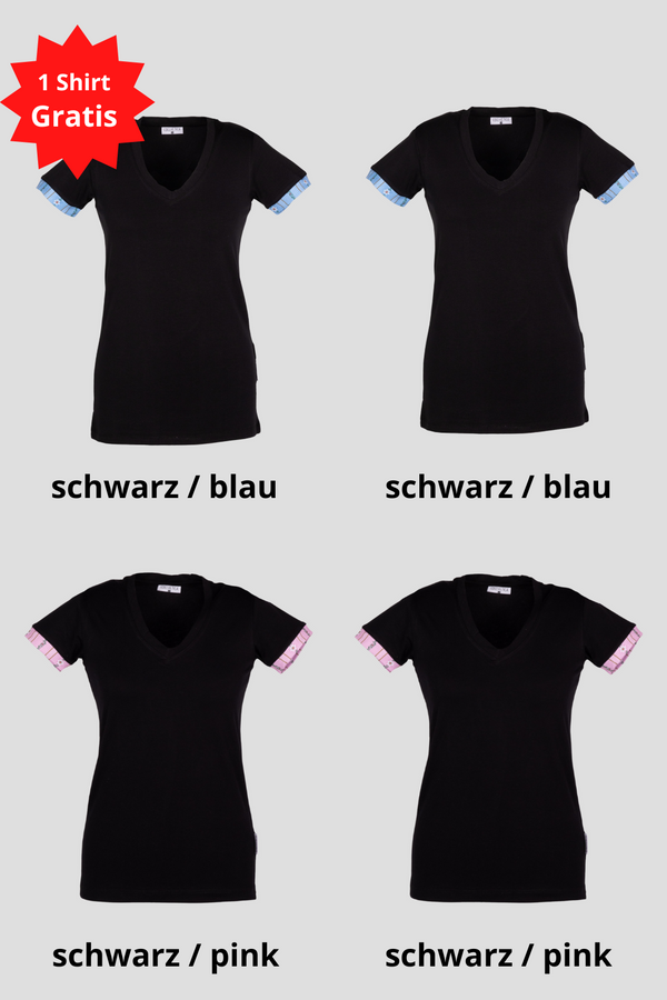 Damen 4 für 3 Kombo Edelweiss T-Shirt