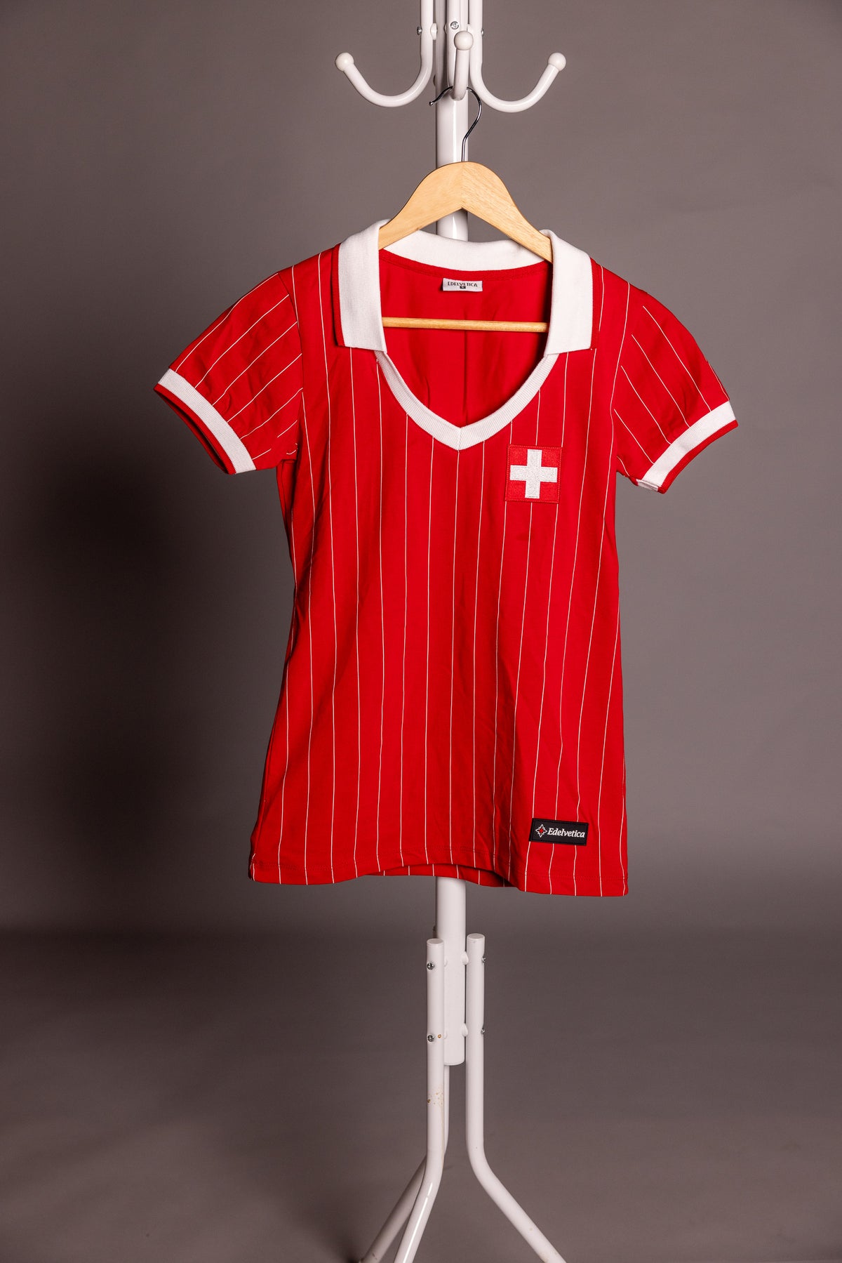 Schweizer Shirt Damen Fan Edelvetica