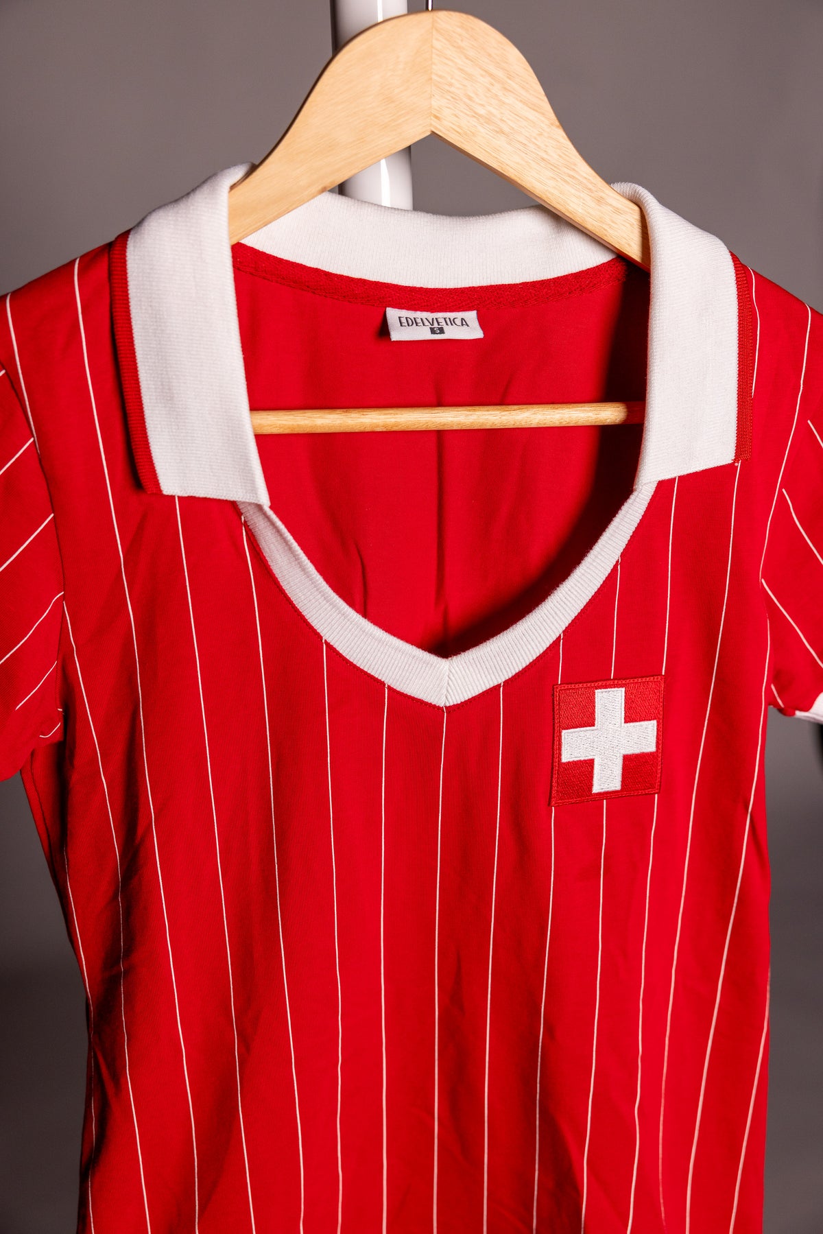 Schweizer Shirt Damen Fan Edelvetica