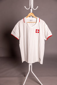 Schweizer Shirt Herren Fan Edelvetica