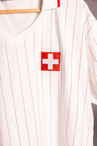 Schweizer Shirt Herren Fan Edelvetica