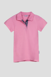 Damen Edelweiss Polo Shirt Krageninnenseite