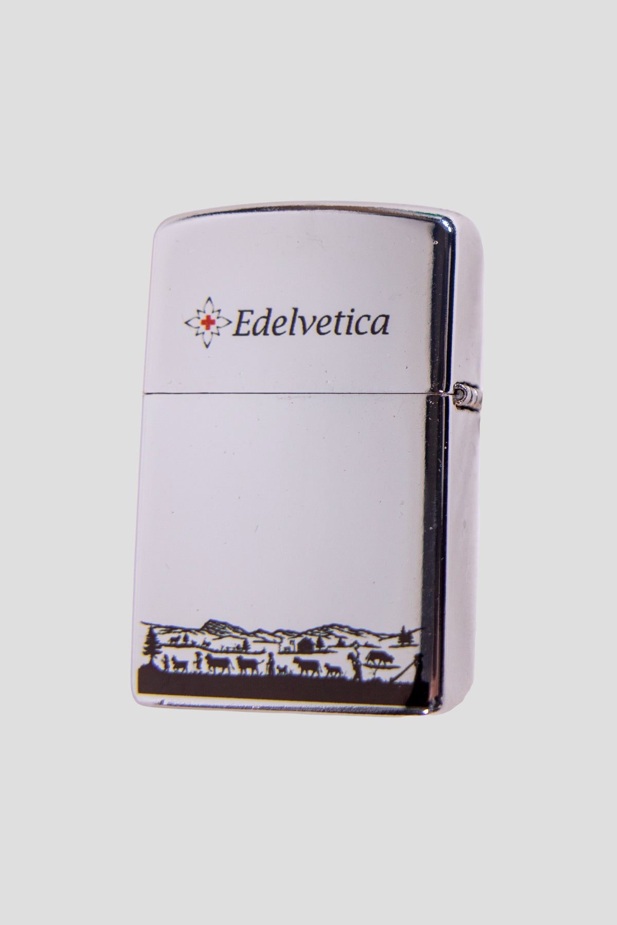 Zippo Scherenschnitt Edelvetica