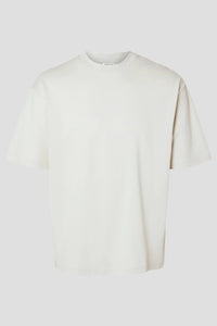 T-Shirt Edelweiss Oversized Light Herren mit dezentem Edelweiss-Badge am Arm – Oversized Fit aus 100 % Baumwolle