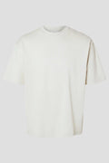 T-Shirt Edelweiss Oversized Light Herren mit dezentem Edelweiss-Badge am Arm – Oversized Fit aus 100 % Baumwolle