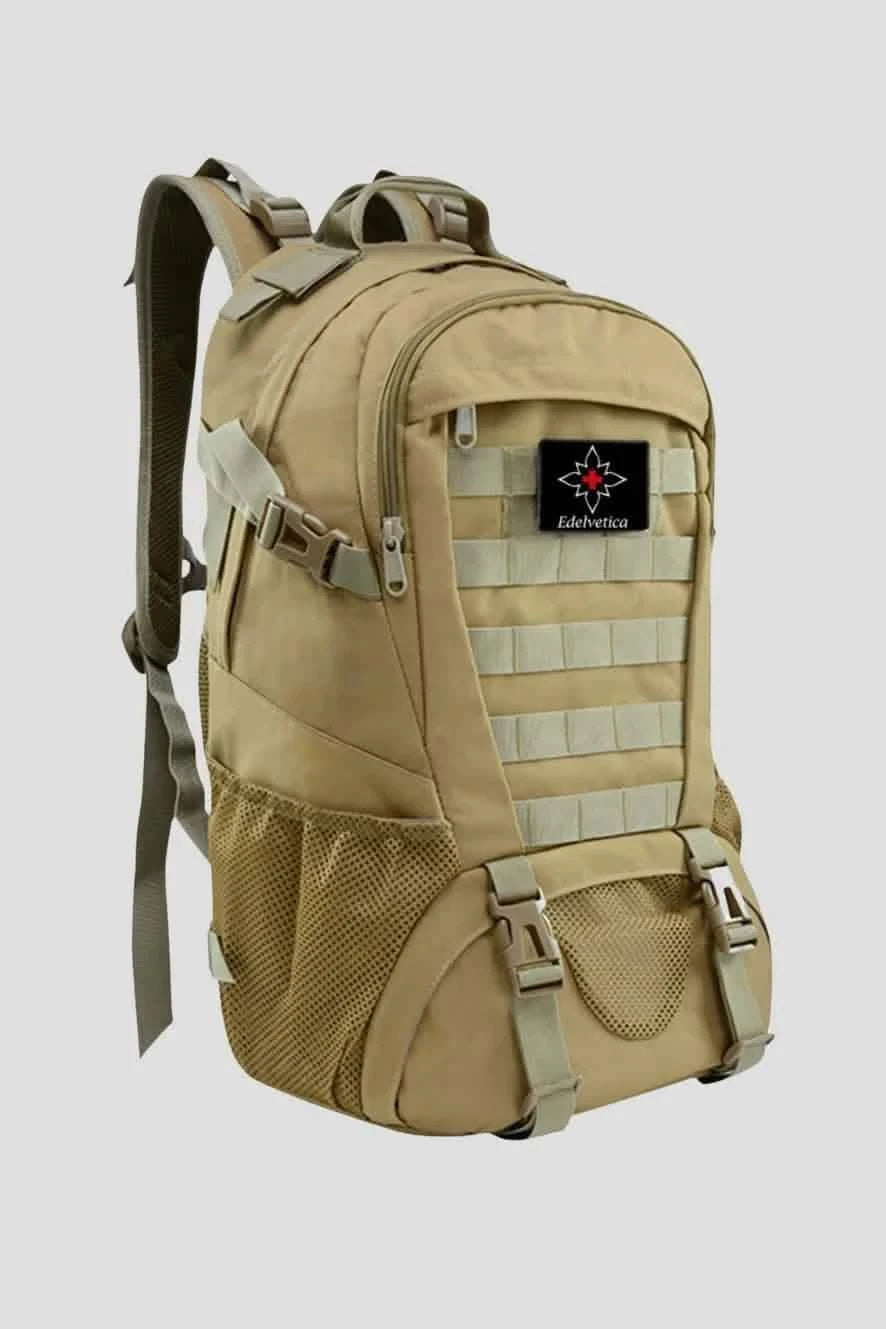 30 l wanderrucksack Outdoor-Rucksack (30 Liter) inkl. 2x Edelvetica Klettabzeichen – EDELVETICA