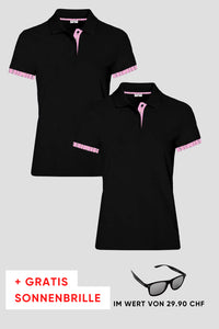 Damen 2er Kombo Edelweiss Polo + Gratis Brille