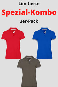 Damen 3er Kombo Edelweiss Polo