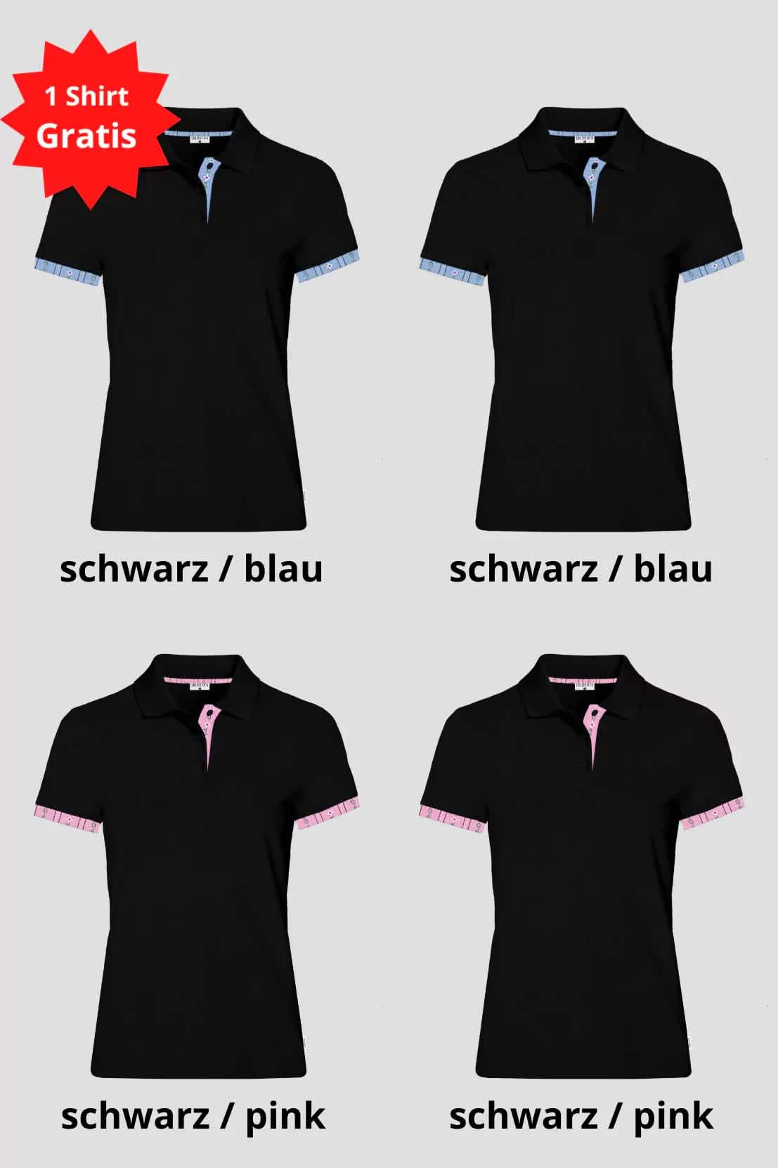 Damen 4 für 3 Kombo Edelweiss Polo