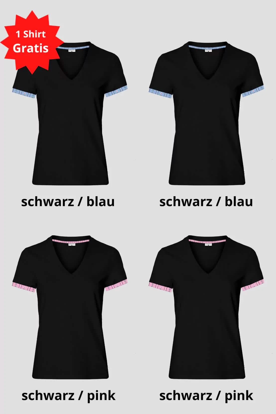 Damen 4 für 3 Kombo Edelweiss T-Shirt