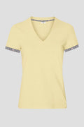 Edelweiss Original Damen T-Shirt in verschiedenen Farben mit einzigartigem Edelweiss-Design am Armabschluss von Edelvetica.