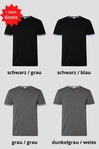 Herren 4 für 3 Kombo Edelweiss T-Shirt