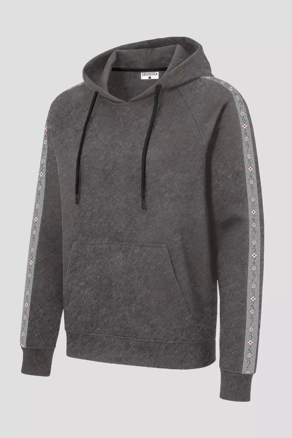 Herren Edelweiss Kapuzenpullover