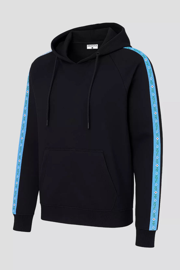 Herren Edelweiss Kapuzenpullover