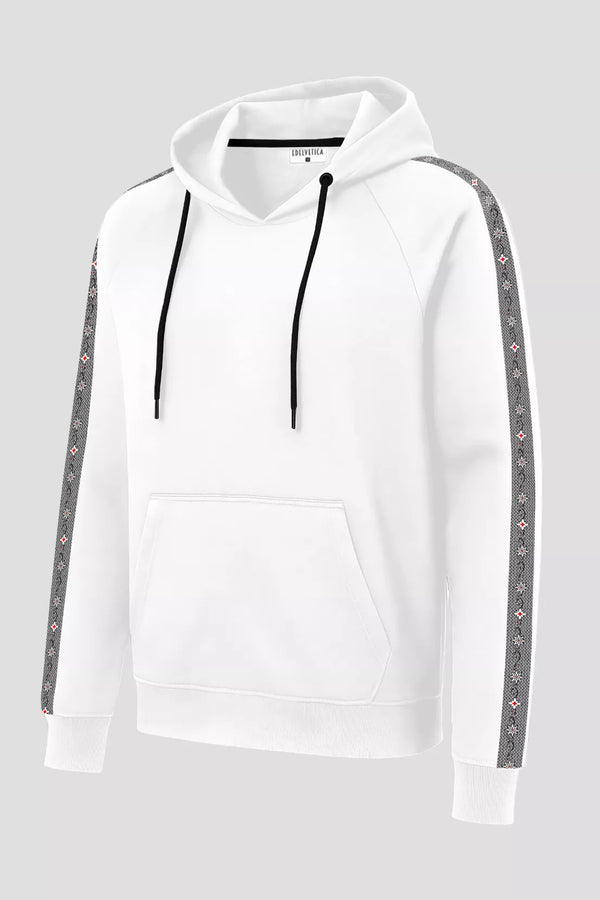 Herren Edelweiss Kapuzenpullover