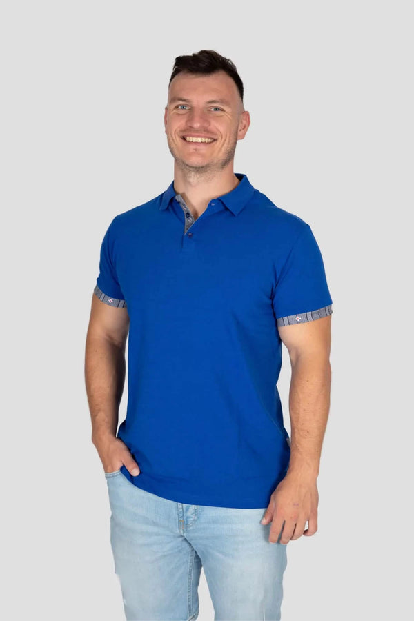 Herren 2er Kombo Edelweiss Polo + Gratis Brille