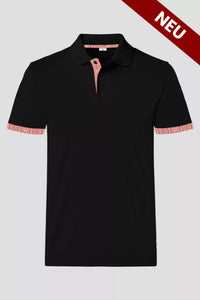 Polo Shirt Edelweiss Krageninnenseite & Armabschluss Herren