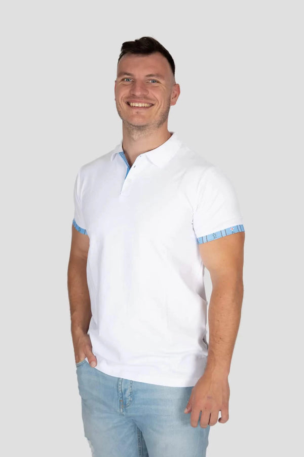 Herren 2er Kombo Edelweiss Polo + Gratis Brille