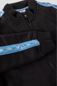 Herren-Jacke mit Edelweiss-Design von Edelvetica in verschiedenen Farben, aus 100% Premium-Baumwolle.