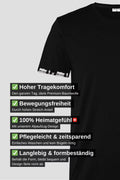 Herren Shirt 'Alpaufzug' von Edelvetica, das traditionelle Schweizer Kultur mit modernem Design verbindet. Das Shirt zeigt eine Darstellung des Alpaufzugs, einem traditionellen Schweizer Ereignis, das den Beginn des Alpsommers markiert. Es kombiniert Komfort und Stil, ideal für alltägliche oder besondere Anlässe.