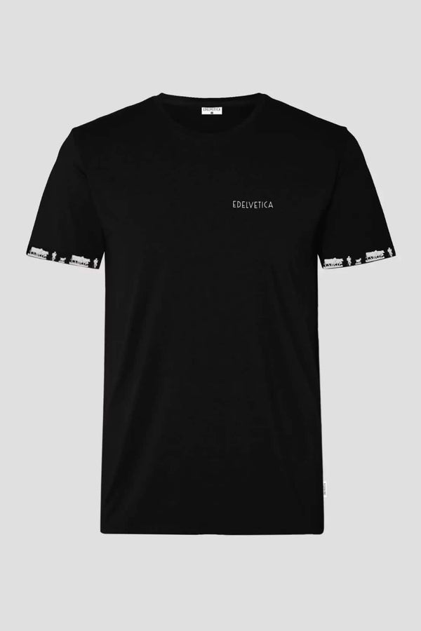Herren T-Shirt Alpaufzug Armabschluss