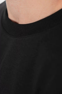 T-Shirt Edelweiss Oversized Light Herren mit dezentem Edelweiss-Badge am Arm – Oversized Fit aus 100 % Baumwolle