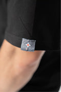 T-Shirt Edelweiss Oversized Light Herren mit dezentem Edelweiss-Badge am Arm – Oversized Fit aus 100 % Baumwolle