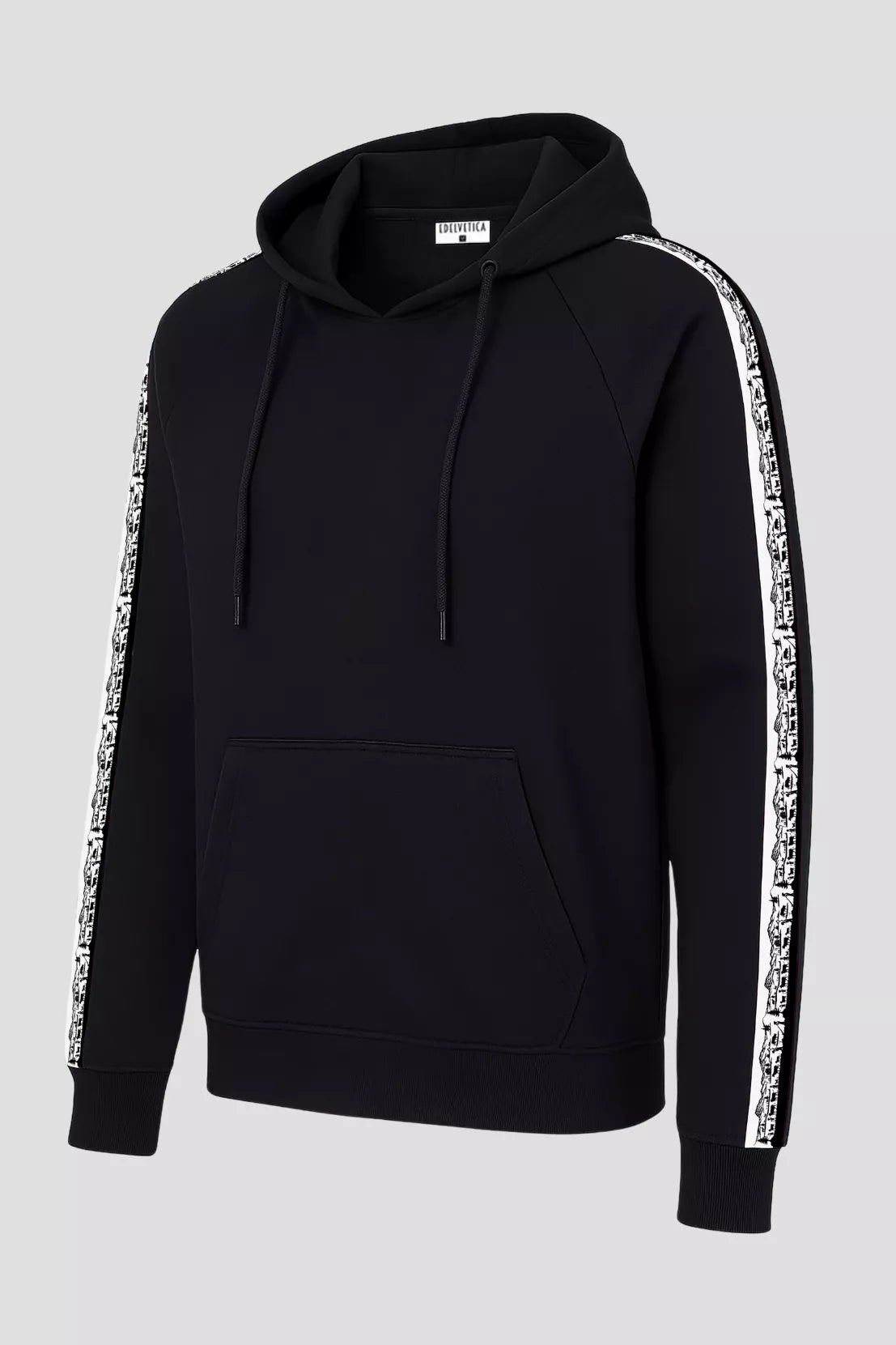 Herren Scherenschnitt Kapuzenpullover