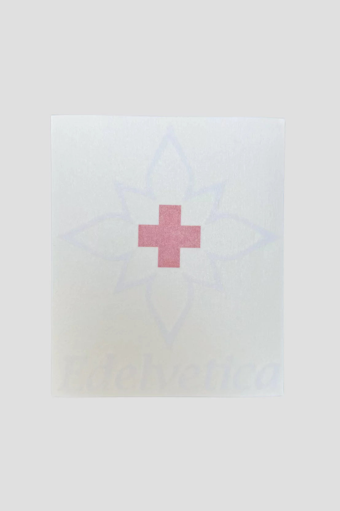 Kleber Edelvetica weiss hoch