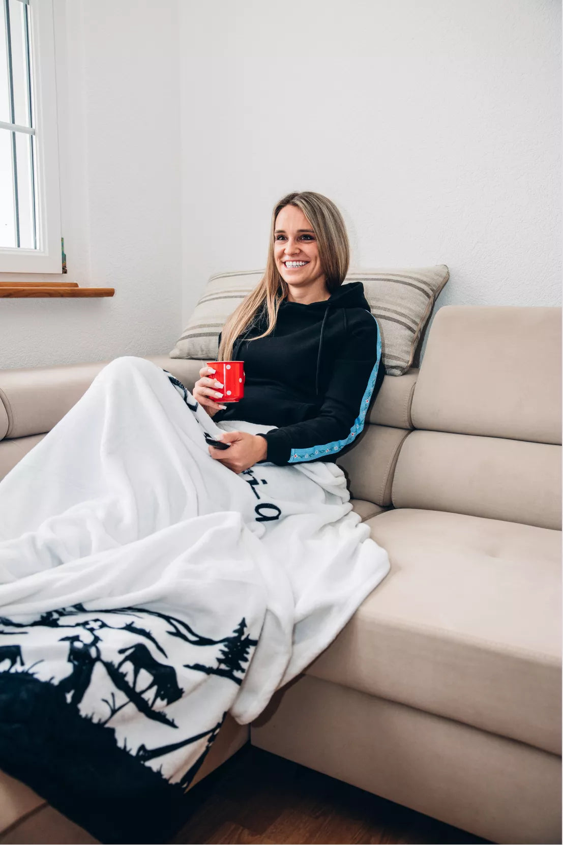 Kuscheldecke Edelvetica