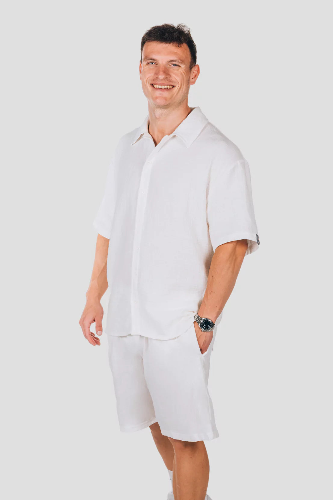 Sommer Hemd Edelweiss Light Herren