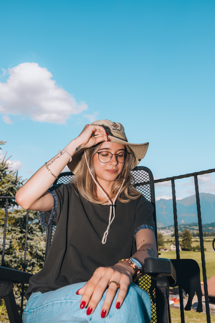 Sommer Hut Indi Edelvetica