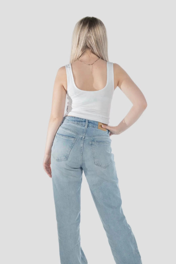 Tank Top Edelvetica kurz Basic Damen