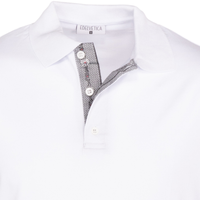 Herren Edelweiss Polo Shirt Krageninnenseite